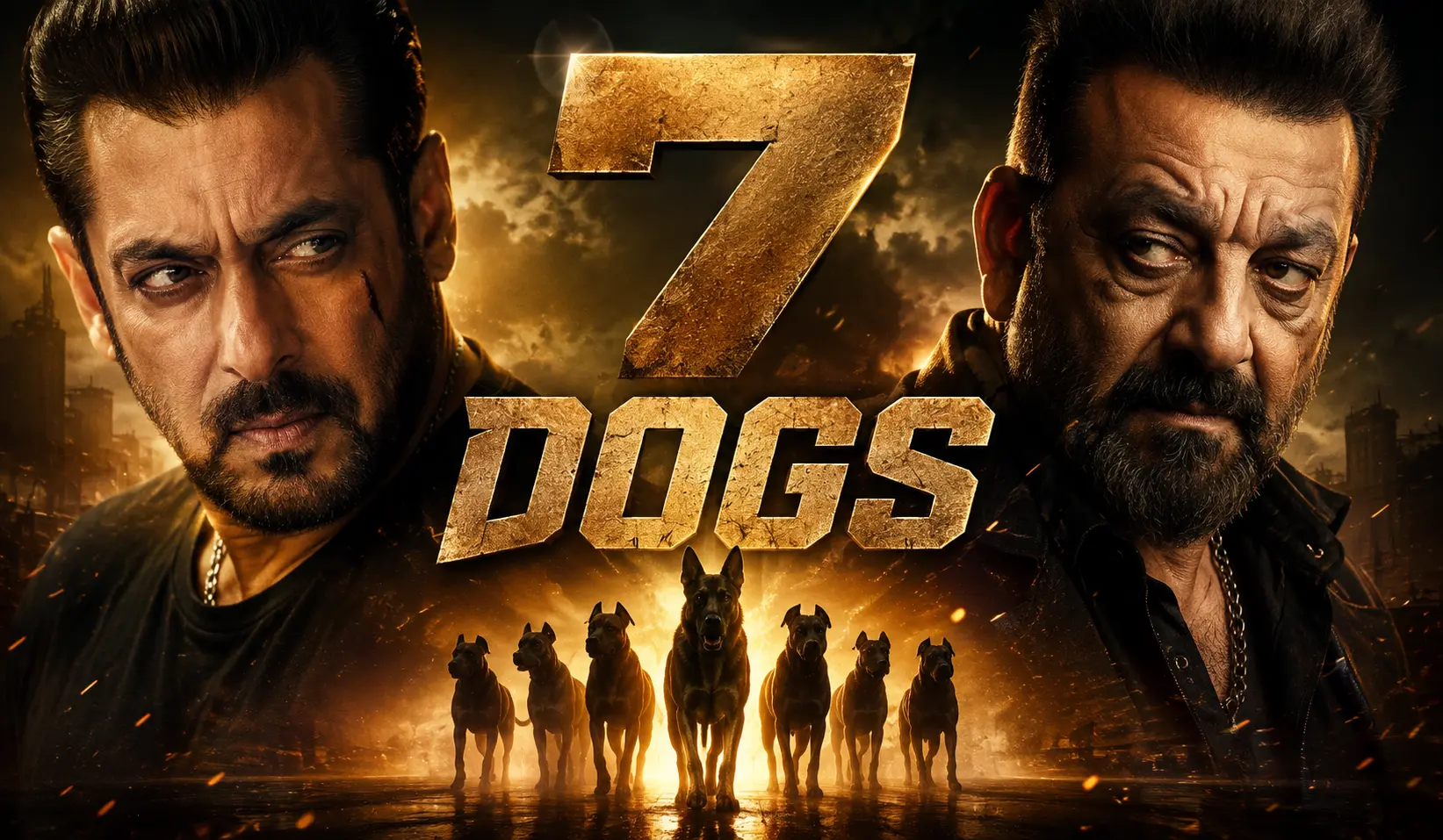 7-dogs-release, 7 Dogs Release के मौके पर Salman Khan और Sanjay Dutt,